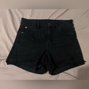 American Eagle Outfitters Black Jean Shorts